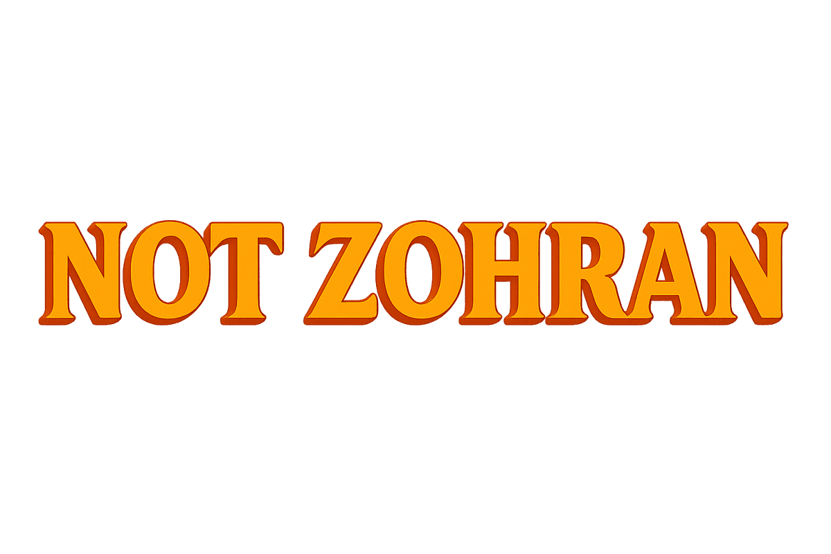 Not Zohran Logo